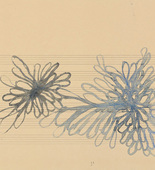 Louise Bourgeois. Untitled, no. 3 of 48 in La Rivi&egrave;re Gentille (set 2), from the series of installation sets (1-3). 2007