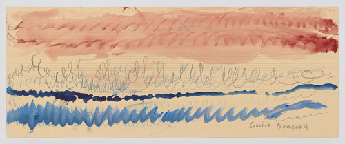 Louise Bourgeois. Untitled, no. 5 of 48 in La Rivi&egrave;re Gentille (set 2), from the series of installation sets (1-3). 2007