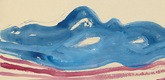 Louise Bourgeois. Untitled, no. 6 of 48 in La Rivi&egrave;re Gentille (set 2), from the series of installation sets (1-3). 2007