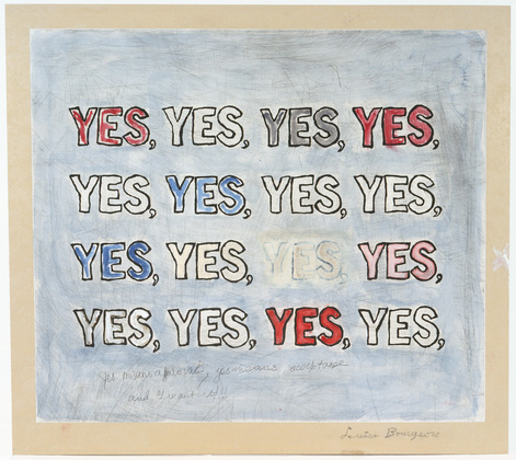 Louise Bourgeois. Yes. 2004