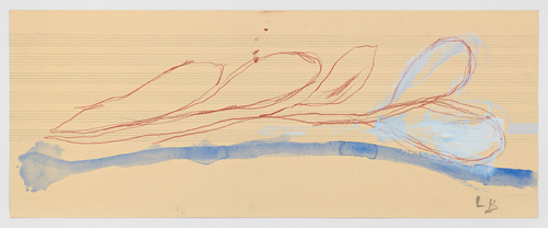 Louise Bourgeois. Untitled, no. 7 of 48 in La Rivi&egrave;re Gentille (set 2), from the series of installation sets (1-3). 2007