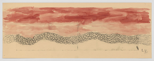 Louise Bourgeois. Untitled, no. 8 of 48 in La Rivi&egrave;re Gentille (set 2), from the series of installation sets (1-3). 2007