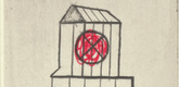Louise Bourgeois. Plate 1 of 11, from the illustrated book, He Disappeared into Complete Silence, second edition. 1995