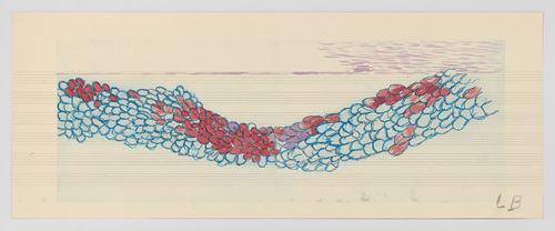 Louise Bourgeois. Untitled, no. 10 of 48 in La Rivi&egrave;re Gentille (set 2), from the series of installation sets (1-3). 2007