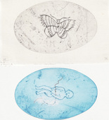 Louise Bourgeois. Baby and Butterfly. 2007