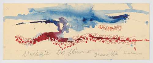 Louise Bourgeois. Untitled, no. 12 of 48 in La Rivi&egrave;re Gentille (set 2), from the series of installation sets (1-3). 2007