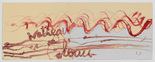 Louise Bourgeois. Untitled, no. 14 of 48 in La Rivi&egrave;re Gentille (set 2), from the series of installation sets (1-3). 2007
