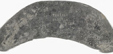 Louise Bourgeois. Untitled (Lead Plate for Whitney Murders). 1978