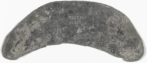 Louise Bourgeois. Untitled (Lead Plate for Whitney Murders). 1978