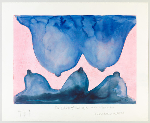 Louise Bourgeois. Blue Is the Color of Your Eyes. 2008