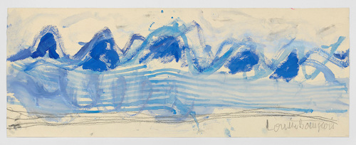 Louise Bourgeois. Untitled, no. 18 of 48 in La Rivi&egrave;re Gentille (set 2), from the series of installation sets (1-3). 2007