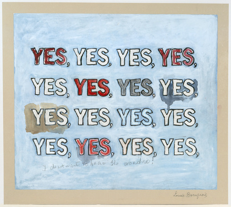Louise Bourgeois. Yes. 2004