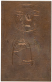 Louise Bourgeois. Untitled (Copper Plate for Vase of Tears). c. 1945