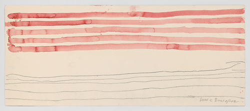 Louise Bourgeois. Untitled, no. 22 of 48 in La Rivi&egrave;re Gentille (set 2), from the series of installation sets (1-3). 2007