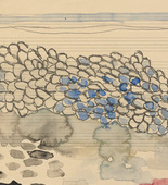 Louise Bourgeois. Untitled, no. 23 of 48 in La Rivi&egrave;re Gentille (set 2), from the series of installation sets (1-3). 2007
