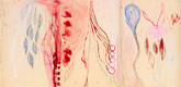 Louise Bourgeois. The Geometry of Desire (#1). 2010