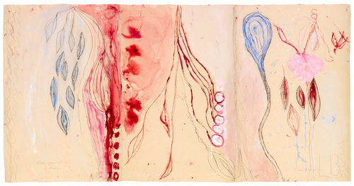 Louise Bourgeois. The Geometry of Desire (#1). 2010