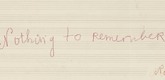 Louise Bourgeois. Nothing to Remember. 2004-2006