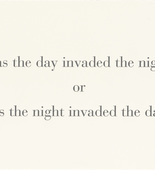 Louise Bourgeois. Has the Day Invaded the Night, or Has the Night Invaded the Day?, no. 5 of 9, component B, from the series, What Is the Shape of This Problem? 1999