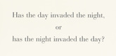 Louise Bourgeois. Has the Day Invaded the Night, or Has the Night Invaded the Day?, no. 5 of 9, component B, from the series, What Is the Shape of This Problem? 1999