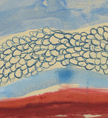 Louise Bourgeois. Untitled, no. 27 of 48 in La Rivi&egrave;re Gentille (set 2), from the series of installation sets (1-3). 2007