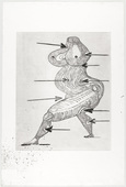 Louise Bourgeois. Sainte S&eacute;bastienne. 1992