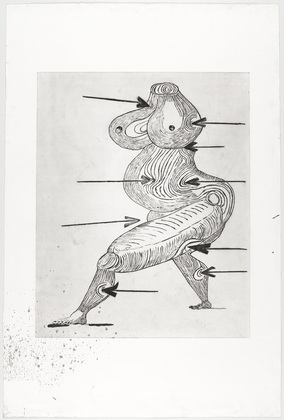 Louise Bourgeois. Sainte S&eacute;bastienne. 1992