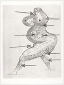 Louise Bourgeois. Sainte S&eacute;bastienne. 1992