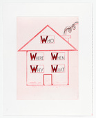 Louise Bourgeois. Who, Where, When, Why, What. 2008