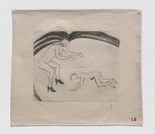 Louise Bourgeois. Untitled, plate 5 of 5, from the series, The Laws of Nature. c. 2003