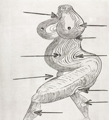 Louise Bourgeois. Sainte S&eacute;bastienne. 1992
