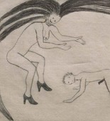 Louise Bourgeois. Untitled, plate 5 of 5, from the series, The Laws of Nature. c. 2003
