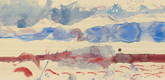 Louise Bourgeois. Untitled, no. 29 of 48 in La Rivi&egrave;re Gentille (set 2), from the series of installation sets (1-3). 2007