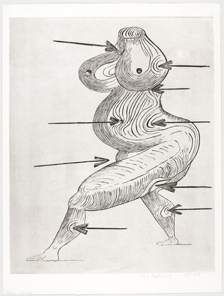 Louise Bourgeois. Sainte S&eacute;bastienne. 1992