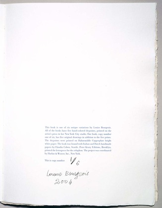 Louise Bourgeois. Les Arbres (1). 2004