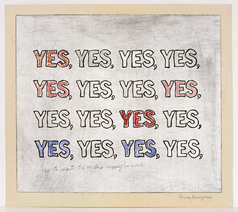 Louise Bourgeois. Yes. 2004