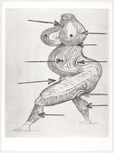Louise Bourgeois. Sainte S&eacute;bastienne. 1992