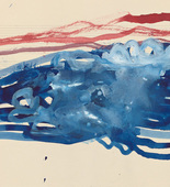 Louise Bourgeois. Untitled, no. 30 of 48 in La Rivi&egrave;re Gentille (set 2), from the series of installation sets (1-3). 2007