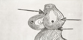 Louise Bourgeois. Sainte S&eacute;bastienne. 1992