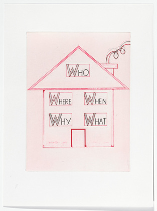 Louise Bourgeois. Who, Where, When, Why, What. 2008