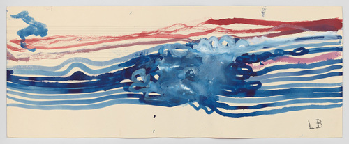 Louise Bourgeois. Untitled, no. 30 of 48 in La Rivi&egrave;re Gentille (set 2), from the series of installation sets (1-3). 2007