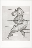 Louise Bourgeois. Sainte S&eacute;bastienne. 1992