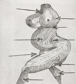 Louise Bourgeois. Sainte S&eacute;bastienne. 1992