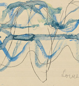 Louise Bourgeois. Untitled, no. 31 of 48 in La Rivi&egrave;re Gentille (set 2), from the series of installation sets (1-3). 2007