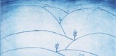 Louise Bourgeois. Untitled (Hills), in Les Arbres (1), from the editioned series of portfolios, Les Arbres (1-6). 2004
