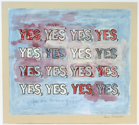 Louise Bourgeois. Yes. 2004