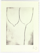 Louise Bourgeois. Untitled, plate 1 of 15, from the series, Nature Study. 2009
