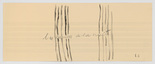 Louise Bourgeois. Untitled, no. 32 of 48 in La Rivi&egrave;re Gentille (set 2), from the series of installation sets (1-3). 2007