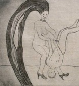 Louise Bourgeois. Untitled, plate 3 of 5, from the series, The Laws of Nature. c. 2003