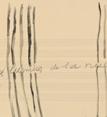 Louise Bourgeois. Untitled, no. 32 of 48 in La Rivi&egrave;re Gentille (set 2), from the series of installation sets (1-3). 2007